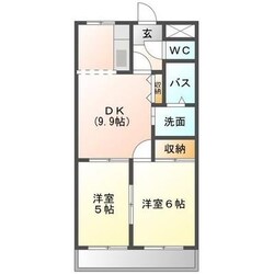 近鉄弥富駅 徒歩7分 2階の物件間取画像